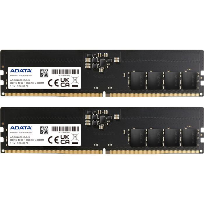 ADATA ADATA - AD5U480016G-DT - DDR5 - 32 Go - 4800 MHz