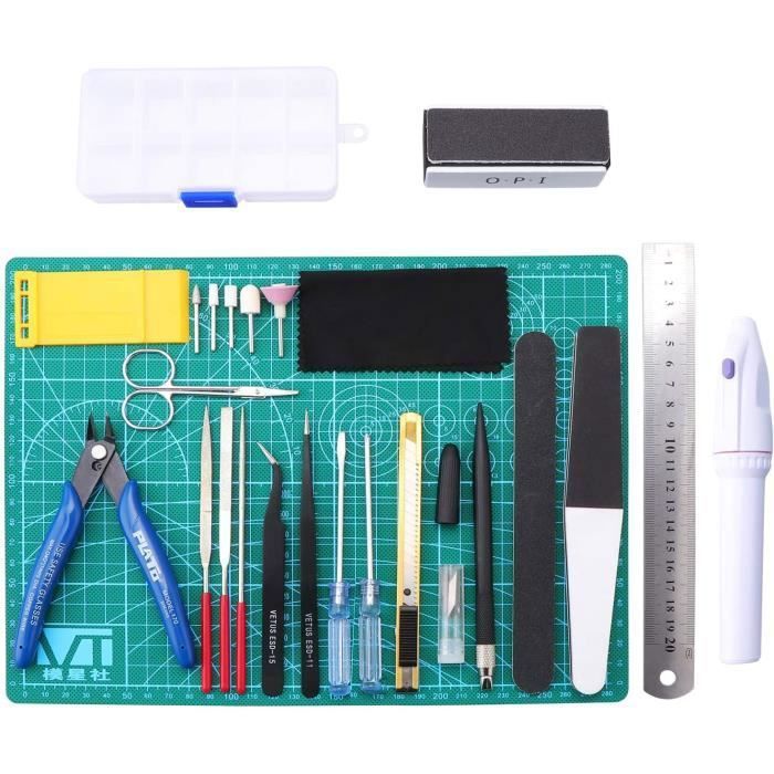 Kit De 41 Outils De Modélisme Gundam Avec Boîte De Rangement – BGTXINGI – Pour Débutants Et Pros