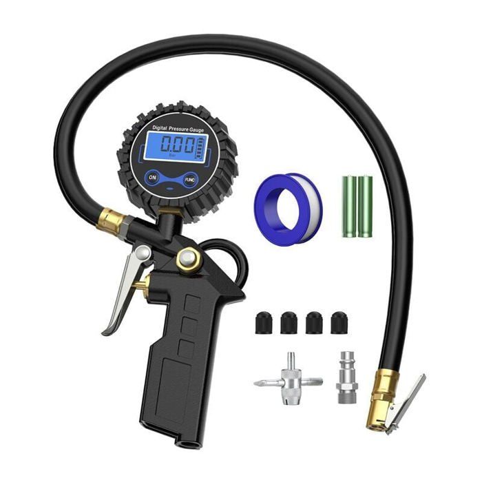 Compteur LED 3 En 1 Pour Moto - Voltmètre, Thermomètre, Horloge - Étanche IP67, Alerte Tension, 6-30V