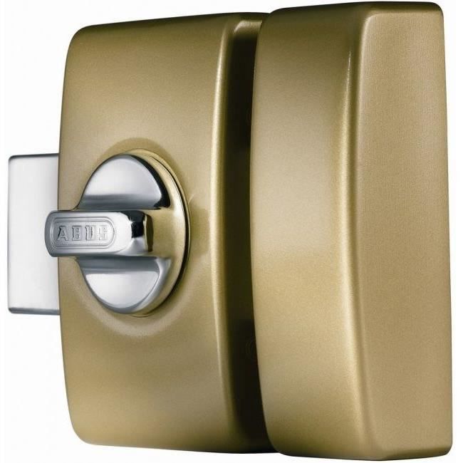Abus Verrou à Cylindre et Bouton V83 Satin Chrome - vue 2