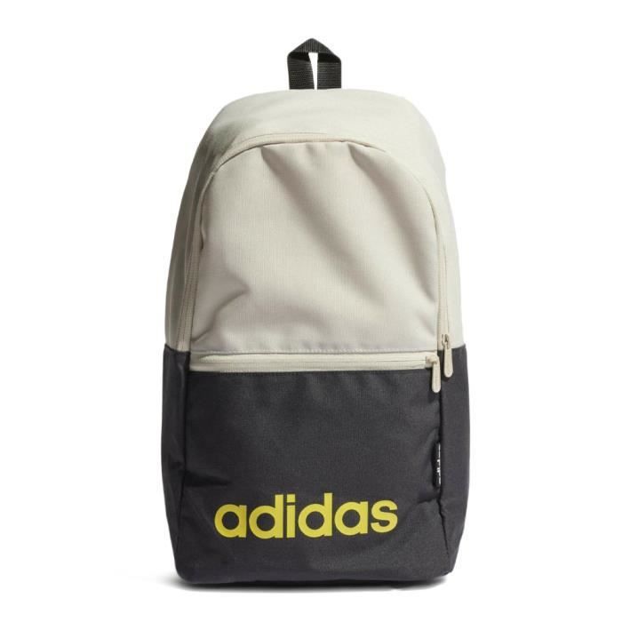 Sac dos Beige Noir Homme Adidas Lin Clas Cdiscount Bagagerie