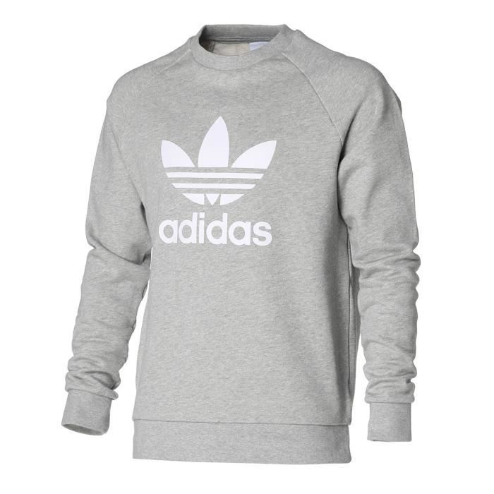 Sweat adidas gris deals