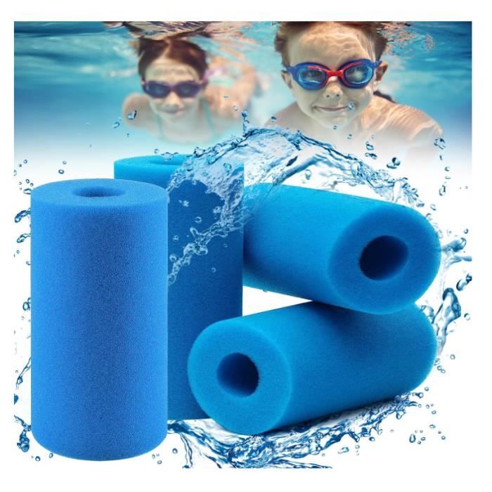 Lot de 6 filtres de Piscine en Mousse Filtre pour Intex Type S1 Filtre en Mousse pour Spa