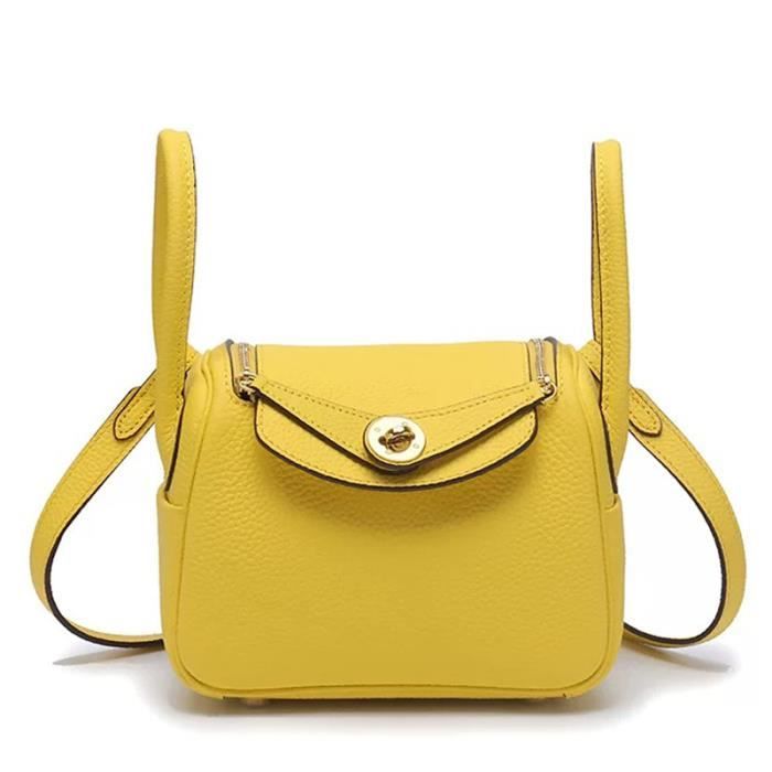 Petit sac a main jaune online