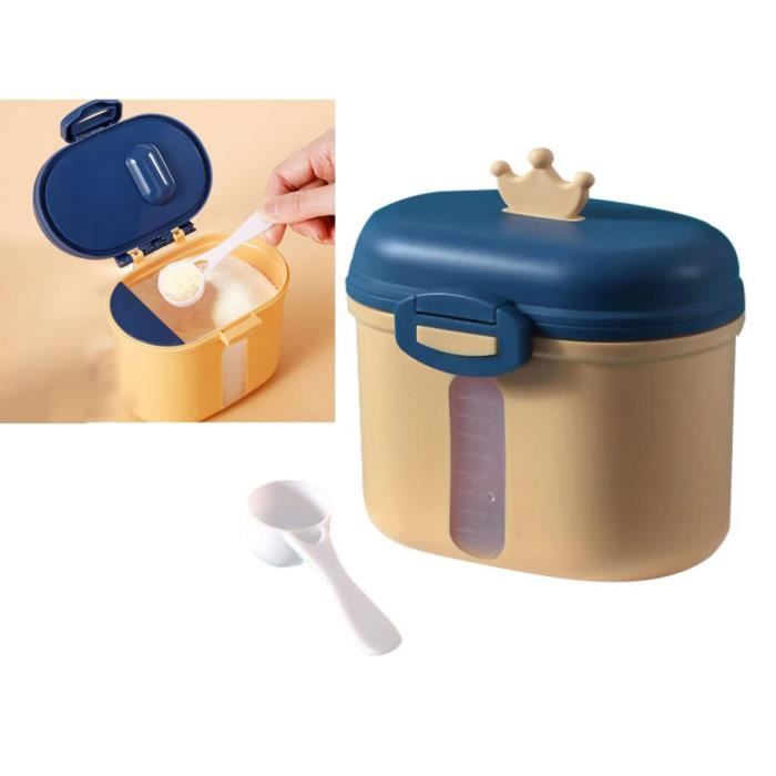 Boîte doseuse de lait bébé,Boîte Doseuse à Poudre de Lait,Conteneur de Boîte de Grain avec