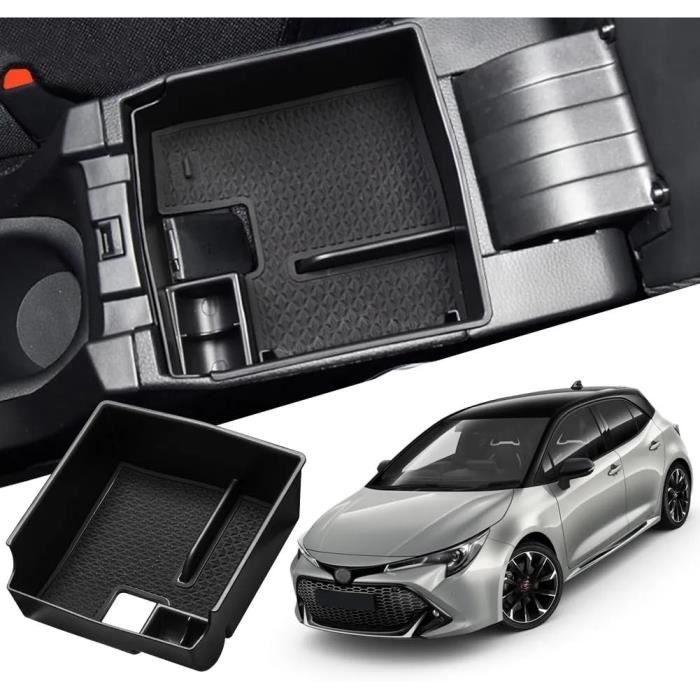 Boîte De Rangement Pour Console Centrale VW ID.3 / Cupra Born – Noir, Compartiments Multiples Pour Téléphone, Clés, Cartes