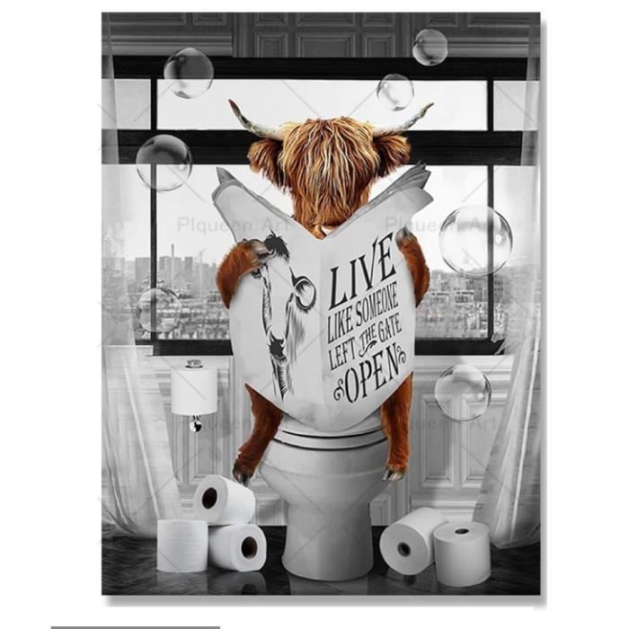 Poster La Reine Des Neiges Olaf Pour Toilette Ou Salle De Classe - Impression Sur Toile 20x30 Cm