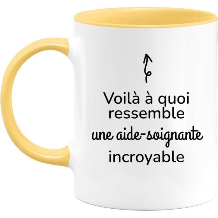 Mug Voilà À Quoi Ressemble Une AideSoignante Incroyable Cadeau Pour