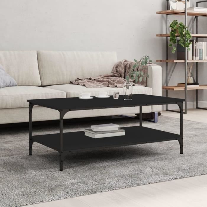 Table basse,Table d'appoint,Table de Salon vieux bois 60x60x30 cm bois