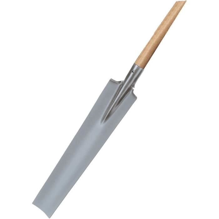 Bêche De Drainage Draper - Lame 405mm - Manche Acier 1100mm - Pour Travaux De Jardin Et Terrassement - Import UK