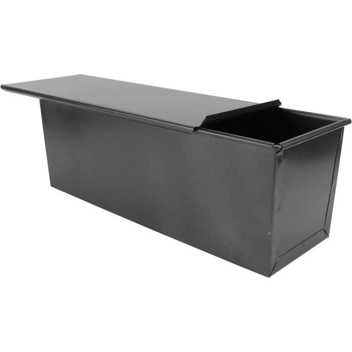 Moule À Pain Moule À Pain Avec Couvercle, Fer À Repasser Pour Chauffer Uniformément La Boîte À Pain Pour La Fabrication De Gâteaux Et De Pain Grillé Pour La Cuisine, La Boulangerie,Black-900g Moule À Pain Moule À Pain Avec Couvercle, Fer À Repasser Pour Chauffer Uniformément La Boîte À Pain Pour La Fabrication De Gâteaux Et De Pain Grillé Pour La Cuisine, La Boulangerie,Black-900g
