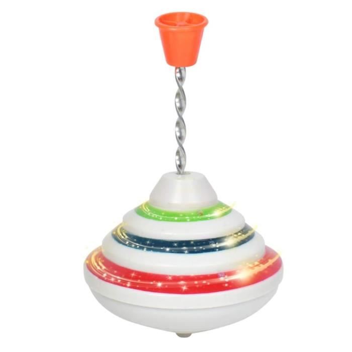 Jouet De Toupie, Jouet De Toupie Musicale, Jouet Gyroscopique Avec Jouet Brillant LED, Toupie à Main Pivotante Pour Enfants (1