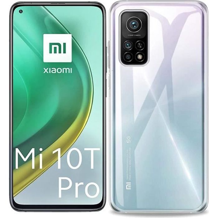 Coque Silicone Fine + Film Pour Xiaomi Mi 10T / Mi 10T Pro 5G – Neuf Sous Emballage