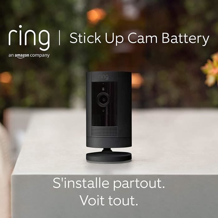 Caméra Extérieure sans fil (Stick Up Cam) Caméra de surveillance extérieure  wifi HD sur batteries,audio bidirectionnel,foncti[563] - Cdiscount Bricolage