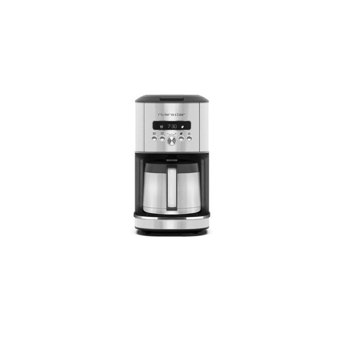Riviera-et-Bar, BCF550, Cafetière Programmable Inox 1,8 L