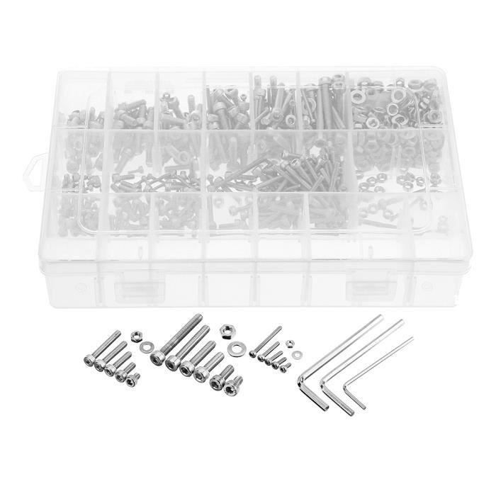 Lot de 10 diam/ètre m16 dIN 1587 forme haute en inox a2