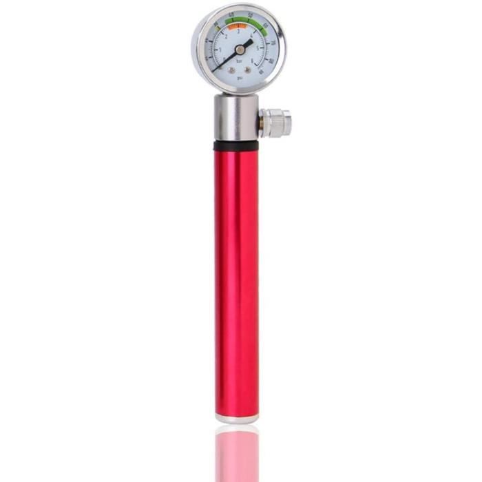 Mini Pompe à Air Portable Pour Vélo - Légère, Manuelle, Pour Gonfler Pneus Et Balles