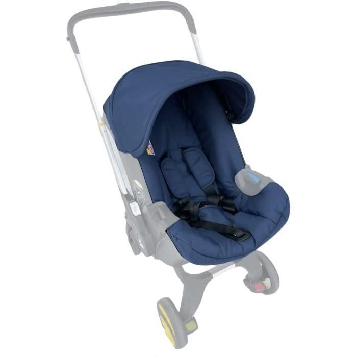 Kit de tissu de remplacement auvent lavable et siege compatible avec la poussette DOONA Bleu marine Cdiscount Puericulture Eveil bebe