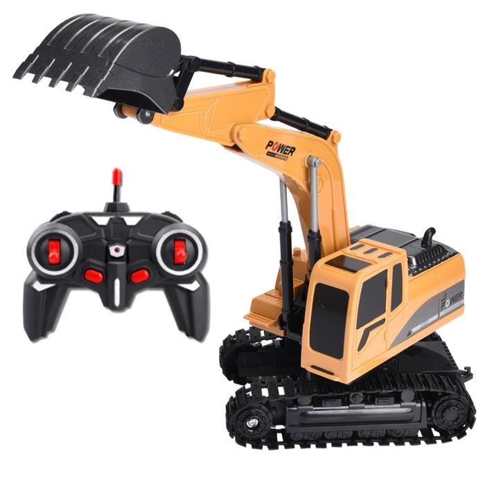 Voiture RC 1:24 5 CH Excavatrice Télécommandée RC Voiture d'Ingénierie