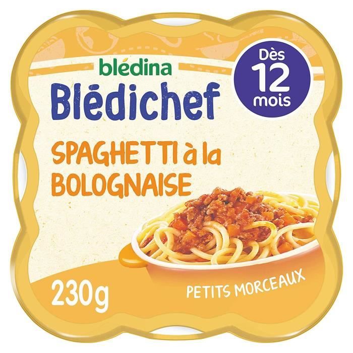 Bledina Bledichef Repas Bebe Des 12 Mois Spaghetti Bolognaise 1x230g Achat Vente Plats Cuisines Bledina Bledichef Repas Bebe Des 12 Mois Spaghetti Bolognaise 1x230g Cdiscount Pret A Porter