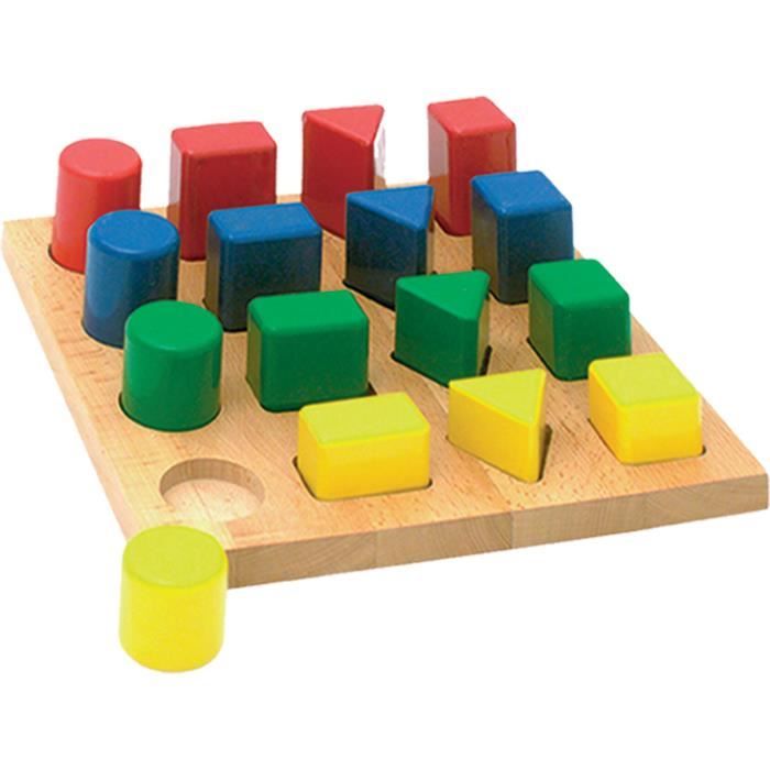 Jeu encastrement bois