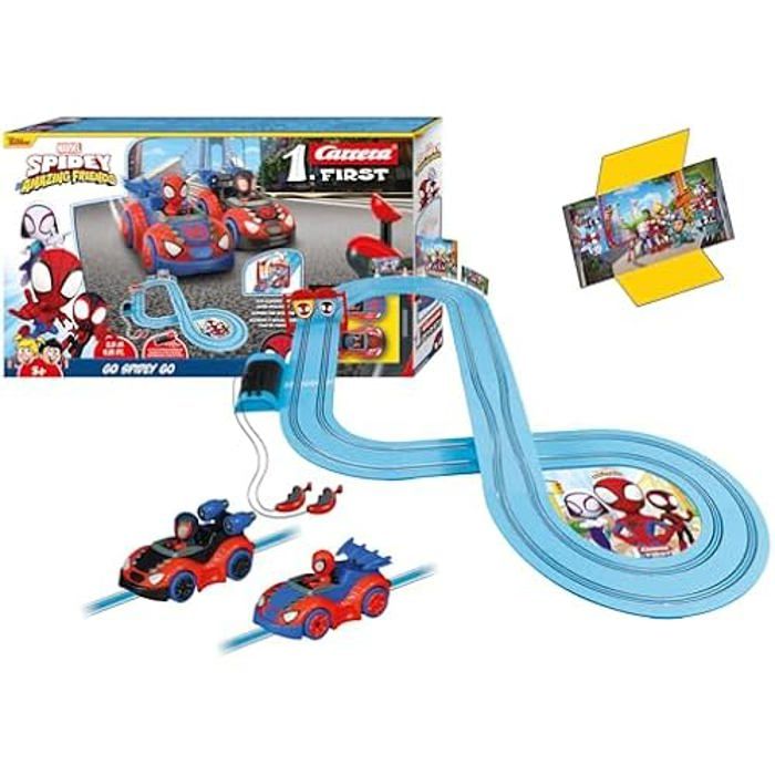 Jouet de course - CARRERA - Spidey 2.9 - Multicolore - Rouge - Pour enfants à partir de 3 ans