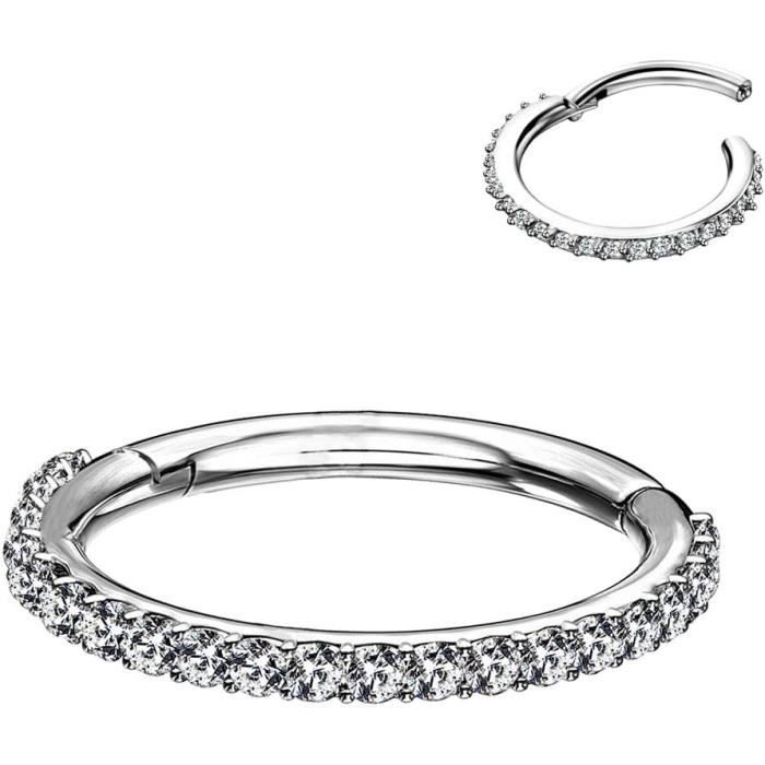 AceFun 18G Goujons De Nez Incurvés En Forme De L 1MM Barre De Nez En Acier Inoxydable Piercing De Narine Diamant Zircone Piercing Bijoux De Corps