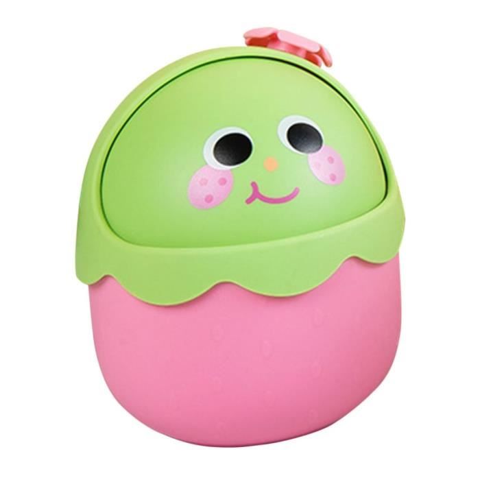 Poubelle Corbeille De Dessin Animé Conteneur Darticles Divers Petite