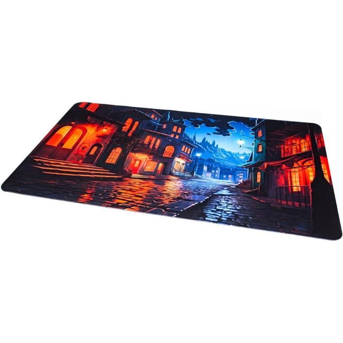 Lorcana JCC Tapis De Jeu 61x35,5cm - Tapis Caoutchouc Ruelle Pour Cartes, Surface Antidérapante