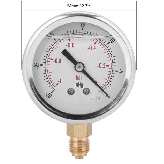 Manomètre Radial 50 - MANOMETRES et matériel de plomberie