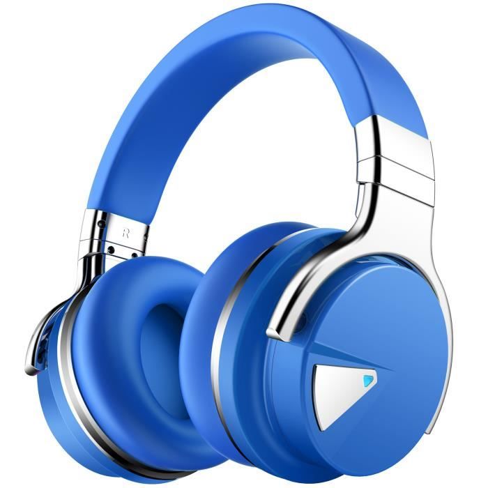 Cowin E7 Bleu Casque audio bluetooth Sans fil arceau Bonne