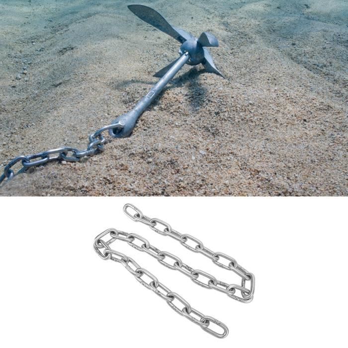 Grappin De Bateau, Ancre De Bateau En Acier Inoxydable 316 À 3 Griffes