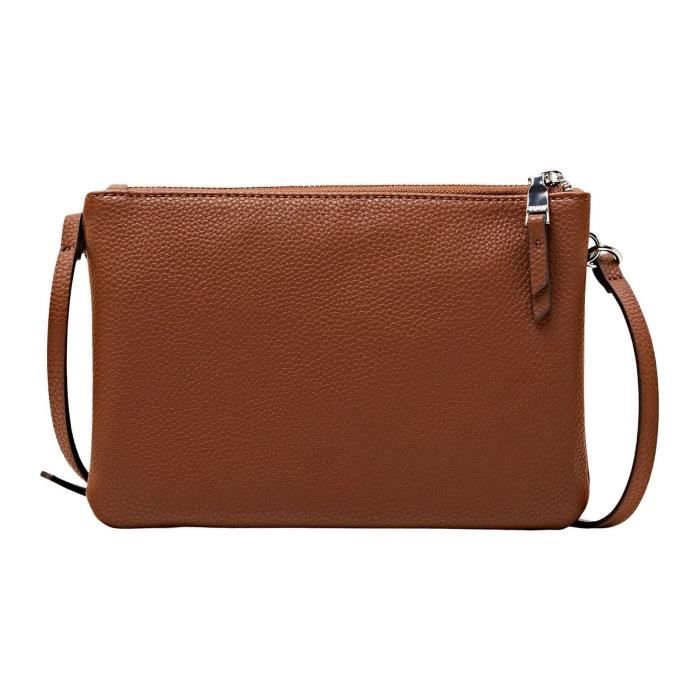 ESPRIT Olive Shoulder Bag Rust Brown [223051] - sac à épaule bandoulière sacoche