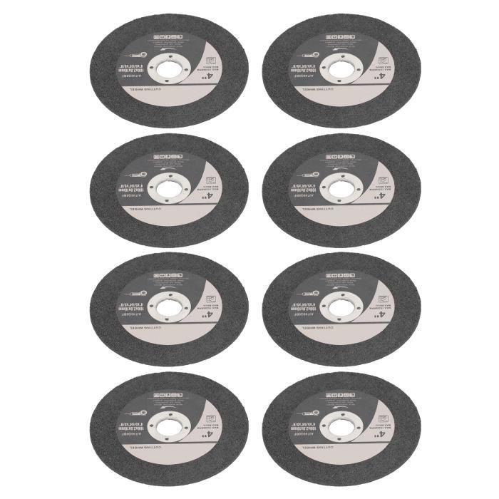 Lot De 10 Disques De Coupe Pour Meuleuse 100 Mm - Pour Métal - Résine Renforcée Double Couche