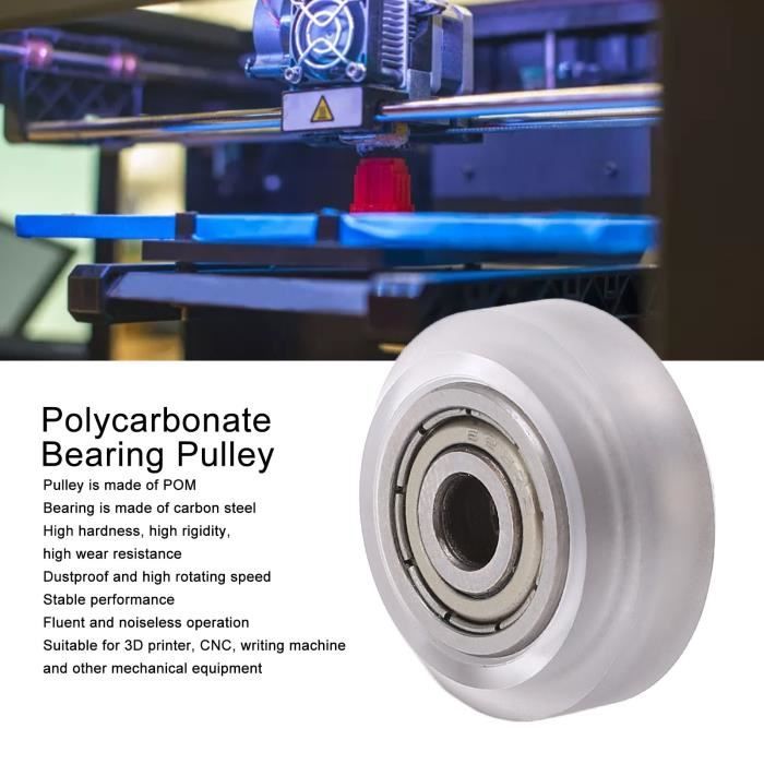 ROM Poulie En Polycarbonate Pour Imprimante 3D 16 Pièces De ...