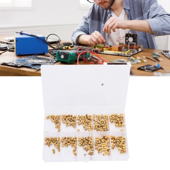 Kit De 4300 Pièces Boulons/écrous/rondelles Grade 5 Zinc - Assortiment Professionnel Rivercity, Tailles Variées