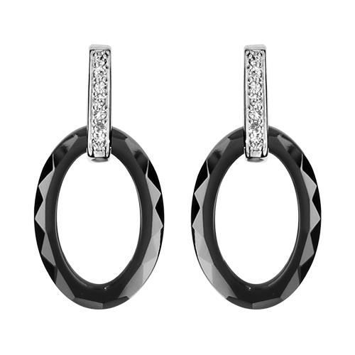 Boucles d/'oreilles Diam/'s argenté en ARGENT 925 Neuves
