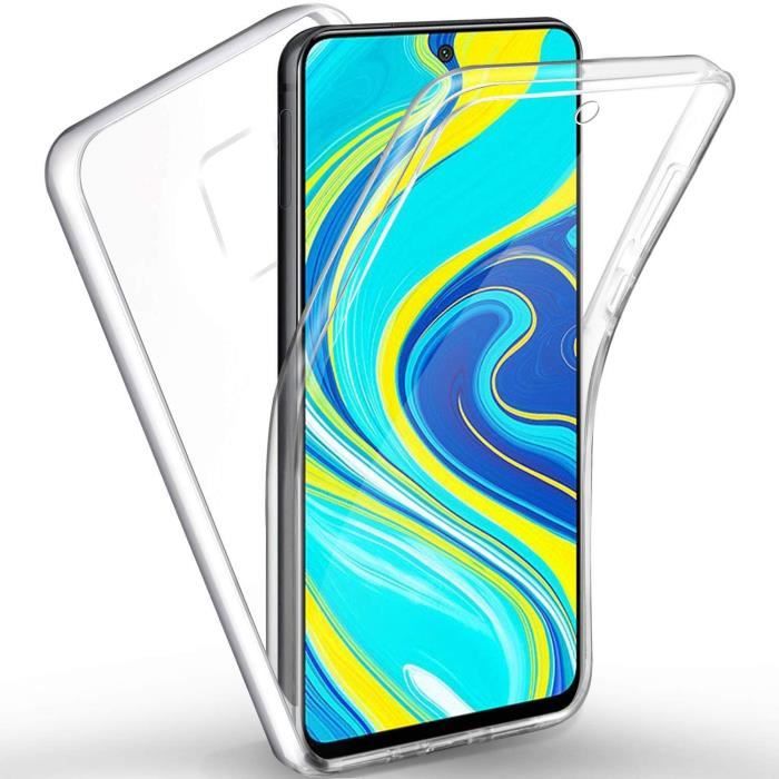 Coque 360° Complète Pour Xiaomi Redmi Note 9 Pro / 9s - Protection Avant Et Arrière - Silicone + PC