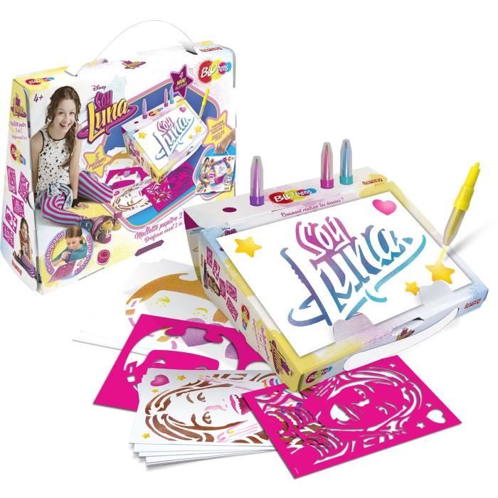 SOY LUNA Blopens - Mallette Pupitre 2 En 1 - Cdiscount Beaux-Arts et ...