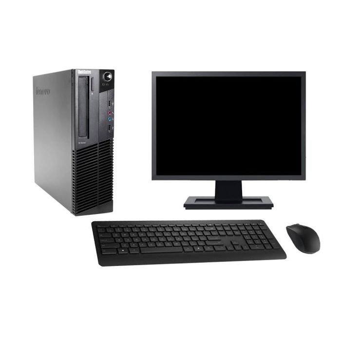 PC Lenovo M82 SFF Ecran 19 Intel i5-3470 RAM 16Go SSD 960Go Windows 10 Wifi Reconditionné - Lenovo reconditionné disponible sur Cdiscount Seconde Vie
