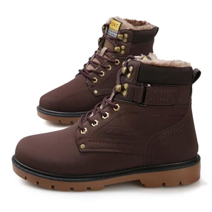 botte hiver homme chaude