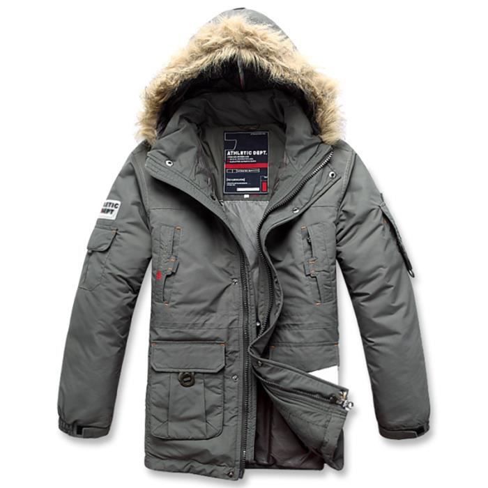 Doudoune homme avec ceinture clearance