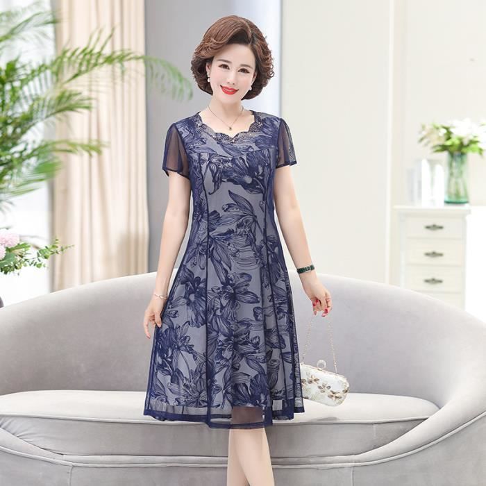 Robe Femme Mode elegant Mode simple douce Confortable Classique