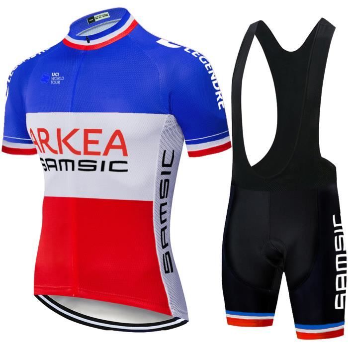 Combinaison Triathlon Femme - Maillot Cyclisme Manches Longues/Courtes + Cuissard Lycra - Confort & Performance