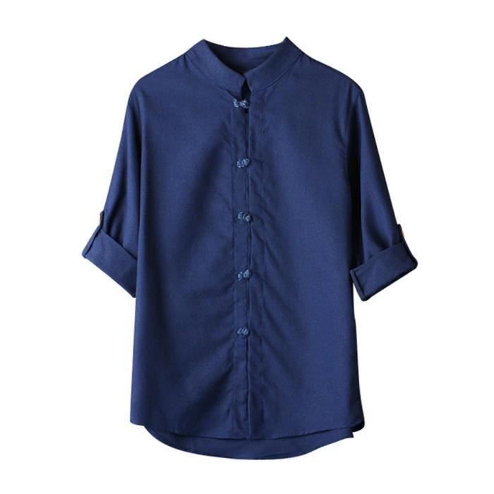 Manteau Cape Homme Style Chinois Tang - Coton/Lin - Manches Longues - Neuf Avec étiquettes