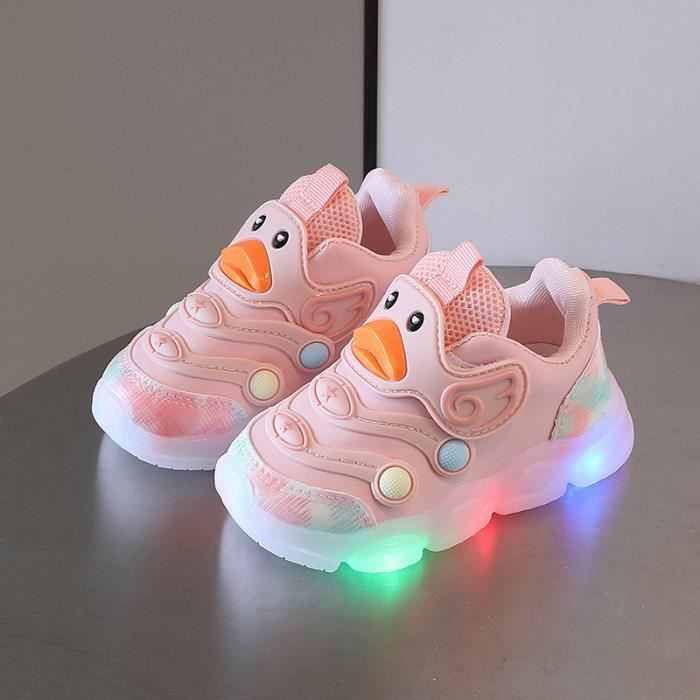 Chaussures Lumineuses LED Pour Enfants - Baskets Clignotantes Garçons Et Filles Pour Jouer Et S'amuser