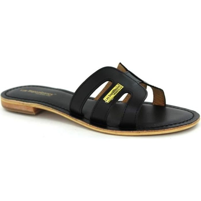 Sandale Les Tropeziennes Damia - Femme - Cuir - Ouvert