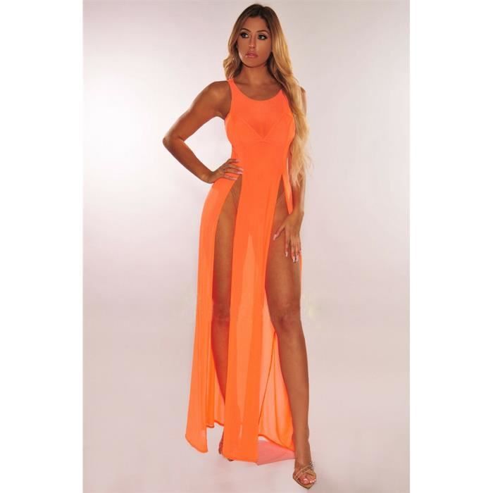 robe tulle transparente