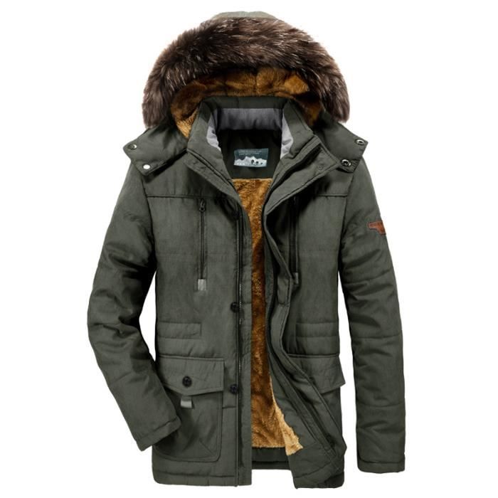 Parka homme shop longue