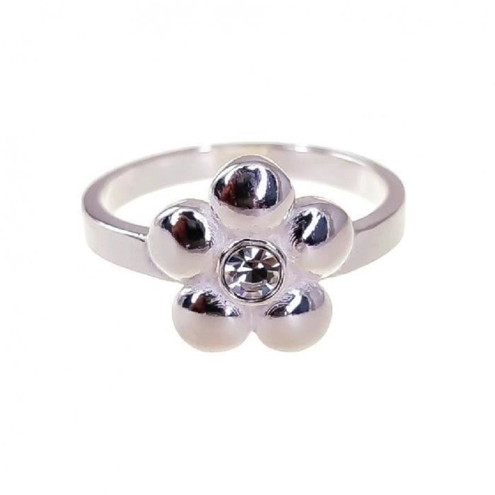 Bague Argent Sterling 925 "rolling Ring" (anneaux Roulants) - Taille 7.5 - Neuf Sans Emballage